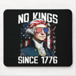 Keine Könige in Amerika seit 1776 bedrängte USA-Fl Mousepad