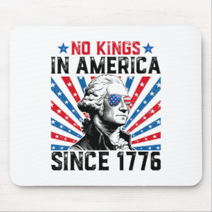 Keine Könige in Amerika seit 1776 bedrängte USA-Fl Mousepad