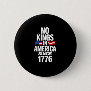 Keine Könige in Amerika seit 1776 Einfach Klassisc Button