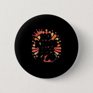 Keine Könige in Amerika seit 1776 Geist Patriotisc Button