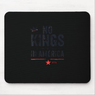 Keine Könige in Amerika seit 1776 im Retro-Stil Mousepad