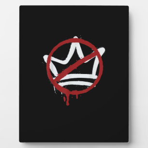 Keine Könige in Amerika seit 1776 Minimal Sauber Fotoplatte