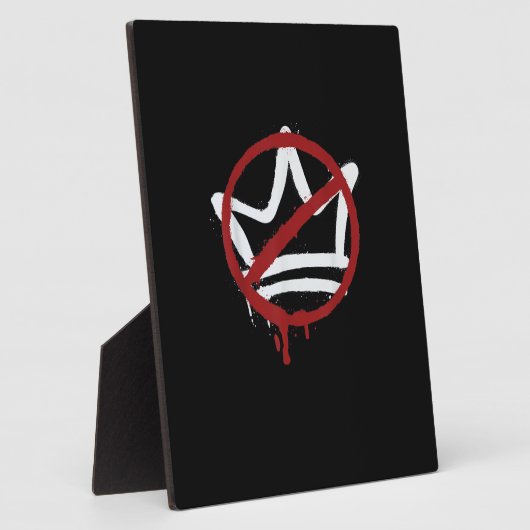 Keine Könige in Amerika seit 1776 Minimal Sauber Fotoplatte (Seite)