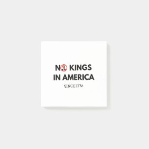 Keine Könige in Amerika seit 1776 Post-it Klebezettel