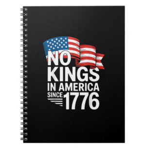 Keine Könige in Amerika seit 1776 Protest Kreative Notizblock
