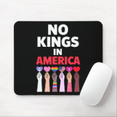 Keine Könige in Amerika seit 1776 Protest-Zeichen Mousepad (Mit Mouse)