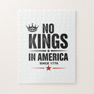 Keine Könige in Amerika seit 1776 Puzzle