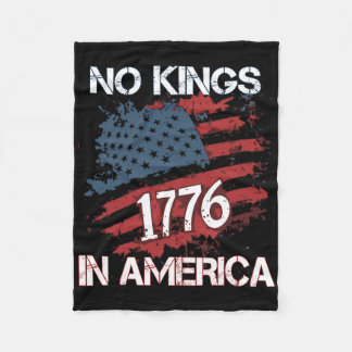 Keine Könige in Amerika seit 1776 störte die Flagg Fleecedecke