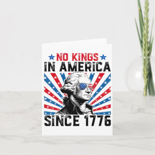 Keine Könige in Amerika seit 1776 störte die Flagg Karte