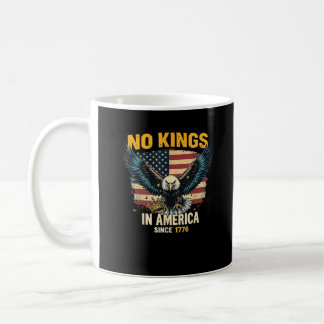 Keine Könige in Amerika seit 1776 Vintage-Grafik Kaffeetasse