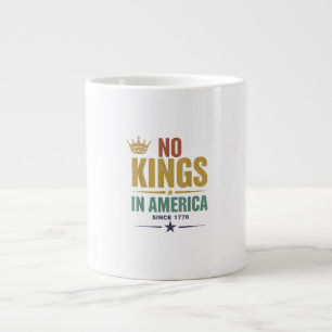 Keine Könige in Amerika seit 1776 Vintage patrioti Jumbo-Tasse