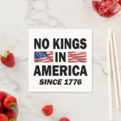 Keine Könige in Amerika Serviette (Beispiel)