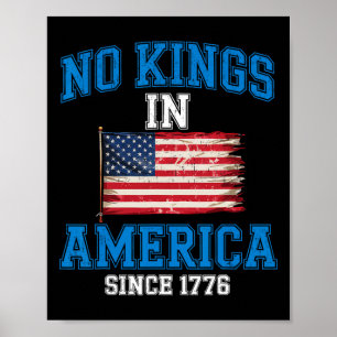 Keine Könige in Amerika Shirt, die Kings Patrioti Poster