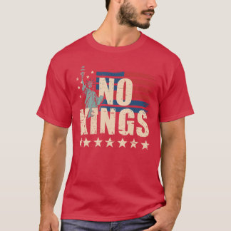 Keine Könige in Amerika Statue der Freiheit 1776 O T-Shirt