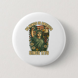 Keine Könige In Amerika Statue Der Gerechtigkeit F Button