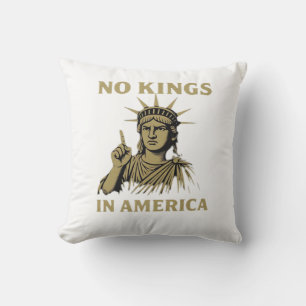 Keine Könige In Amerika Statue Von No Kings Day P Kissen