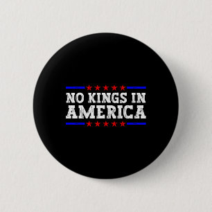 Keine Könige in Amerika Trump Widerstehen Retro Vi Button