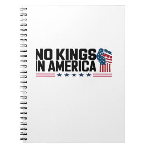 Keine Könige in Amerika USA Kreativ Casual Notizblock