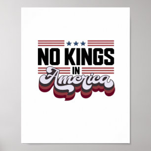 Keine Könige in Amerika USA Retro-Klassiker Poster