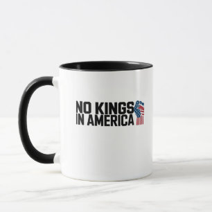 Keine Könige in Amerika USA Vintage-Grafik Tasse