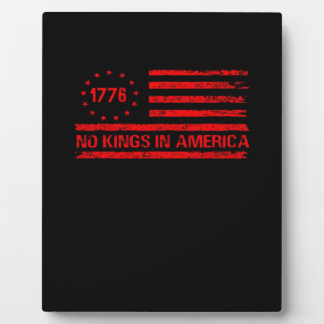 Keine Könige In Amerika Vereinigte Staaten Unabhän Fotoplatte
