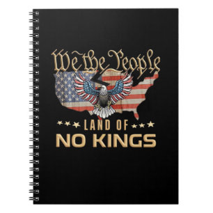 Keine Könige In Amerika We The People Kreativer St Notizblock