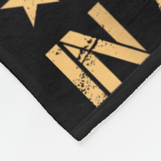 Keine Könige in Amerika Wir, das politische Shirt Fleecedecke (Ecke)