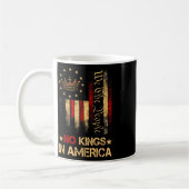 Keine Könige in Amerika Wir, das politische Shirt  Kaffeetasse (Links)