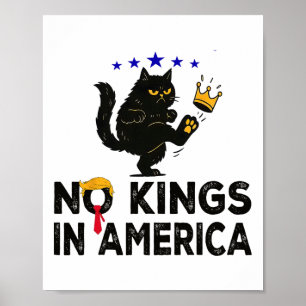 Keine Könige in Amerika Wir, das politische Shirt  Poster