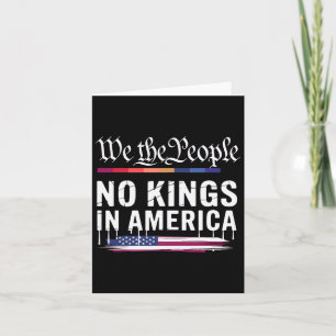 Keine Könige in Amerika Wir, das politische Volk, Karte