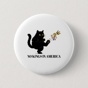 Keine Könige in Amerika Wir, das Volk, das für mic Button