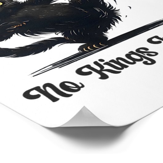 Keine Könige in Amerika Wir, das Volk, das für mic Poster (Ecke)