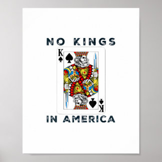 Keine Könige in Amerika, wir, das Volk, kreativer Poster
