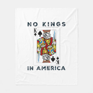 Keine Könige In Amerika Wir Das Volk Kreativer Sti Fleecedecke