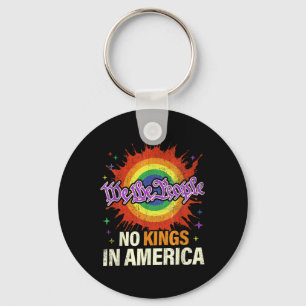 Keine Könige in Amerika Wir das Volk Politisch Vin Schlüsselanhänger