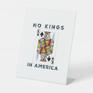 Keine Könige In Amerika Wir Das Volk Politische Cr Sockelschild
