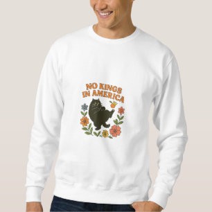 Keine Könige In Amerika Wir Das Volk Retro Für Mäd Sweatshirt