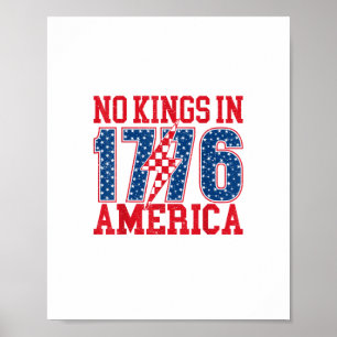 Keine Könige In Amerika Wir Das Volk Vintage Poster