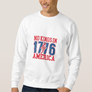 Keine Könige In Amerika Wir Das Volk Vintage Sweatshirt