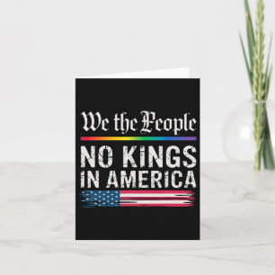 Keine Könige in Amerika Wir Menschen 1 Karte