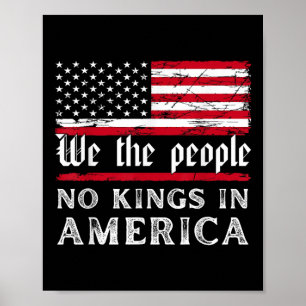 Keine Könige in Amerika Wir Menschen Poster