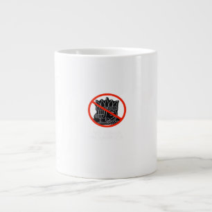 Keine Könige in den USA Amerika sagt Nein König Kl Jumbo-Tasse