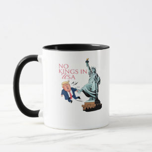 Keine Könige In USA-Statue, die Fump Classic rauss Tasse