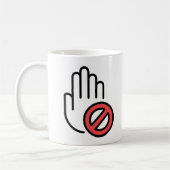 Keine Könige Kaffeetasse (Links)