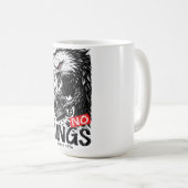 KEINE KÖNIGE KAFFEETASSE (VorderseiteRechts)
