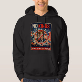 Keine Könige! Kapuzenpullover Hoodie