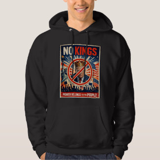 Keine Könige! Kapuzenpullover Hoodie