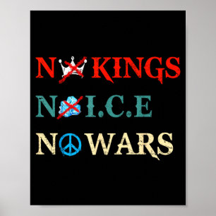 Keine Könige kein Eis keine Kriege Poster