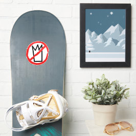 Keine Könige, keine Kronen Aufkleber