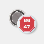 KEINE KÖNIGE MAGNET (Vorderseite/Rückseite)